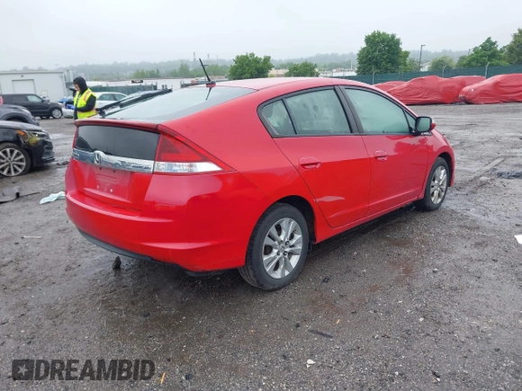 2012 Honda Insight EX with VIN JHMZE2H78CS001541, listed as a IAAI auction lot 42369924 with Not provided miles and . Bid and sale history available at DreamBid. Image 4.