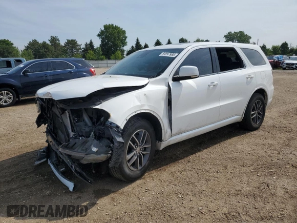 2016 Dodge Durango R/T with VIN 1C4SDJCTXGC411214, listed as a Copart auction lot 59897985 with Not provided miles and Salvage title. Bid and sale history available at DreamBid. Image 1.