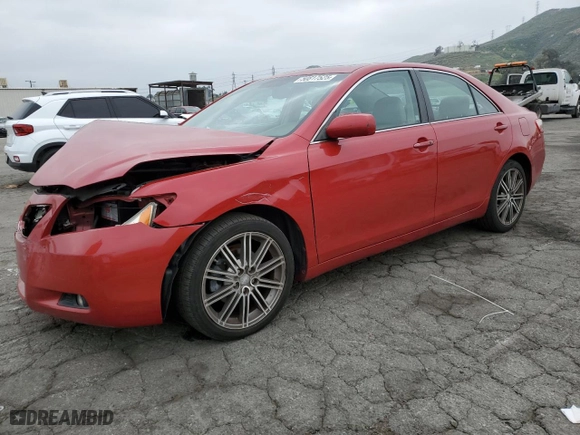 2008 Toyota Camry LE with VIN 4T1BK46K18U060601, listed as a Copart auction lot 53578535 with 165,084 mi miles and Salvage Title. Bid and sale history available at carsss.com. Image 1.