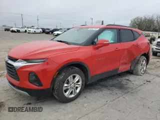 2021 Chevrolet Blazer LT z VIN 3GNKBCR44MS536899, wystawiony jako Copart lot #50937165 z przebiegiem 121 823 mil mil oraz Szkoda całkowita • Salvage title. Historia ofert i sprzedaży dostępna na DreamBid. Obrazek 1.