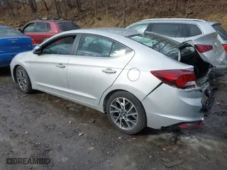 2019 Hyundai Elantra SEL with VIN 5NPD84LF6KH453451, listed as a IAAI auction lot 41387709 with 23,377 mi miles. Bid and sale history available at carsss.com. Image 3.