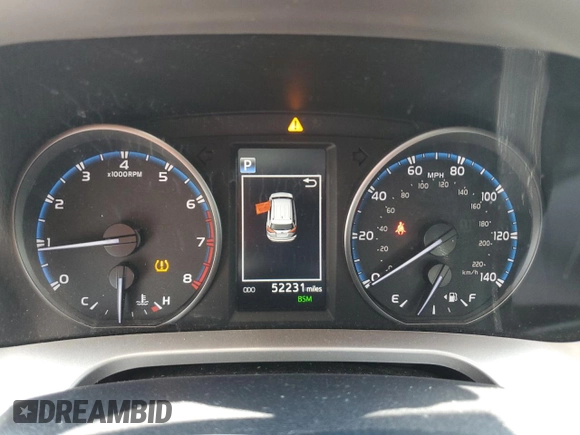 2018 Toyota RAV4 XLE z VIN JTMWFREV6JJ198161, wystawiony jako Copart lot #60288815 z przebiegiem 52 231 mil mil oraz Szkoda całkowita • Salvage title. Historia ofert i sprzedaży dostępna na DreamBid. Obrazek 9.