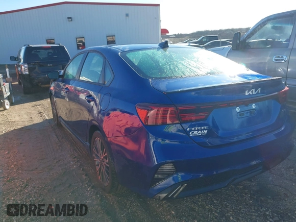 2024 Kia Forte GT-Line with VIN 3KPF54AD2RE792015, listed as a IAAI auction lot 41659286 with 8,599 mi miles and . Bid and sale history available at carsss.com. Image 3.