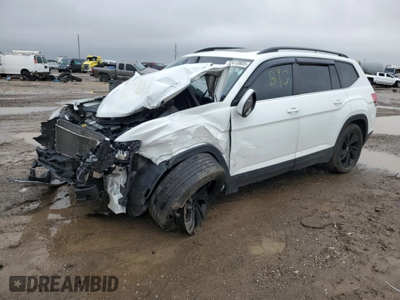 2023 Volkswagen Atlas SE z VIN 1V2KR2CA2PC527477, wystawiony jako Copart lot #52413805 z przebiegiem 36 706 mil mil oraz Nie do naprawy • Non repairable. Historia ofert i sprzedaży dostępna na DreamBid. Obrazek 1.