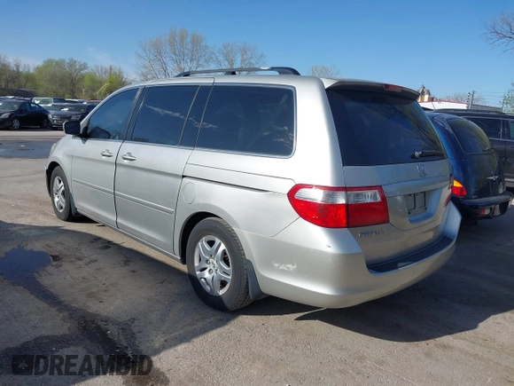 2006 Honda Odyssey EX-L z VIN 5FNRL38786B428264, wystawiony jako IAAI lot #41974479 z przebiegiem 187 595 mil mil oraz . Historia ofert i sprzedaży dostępna na DreamBid. Obrazek 3.
