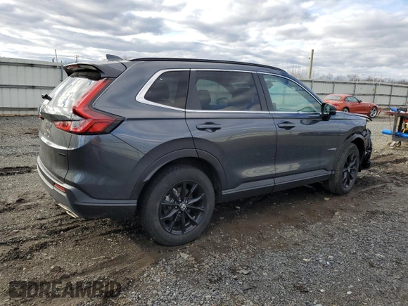 2023 Honda CR-V Sport with VIN 7FARS6H51PE040933, listed as a Copart auction lot 86727254 with 9,302 mi miles and Salvage Title. Bid and sale history available at DreamBid. Image 3.