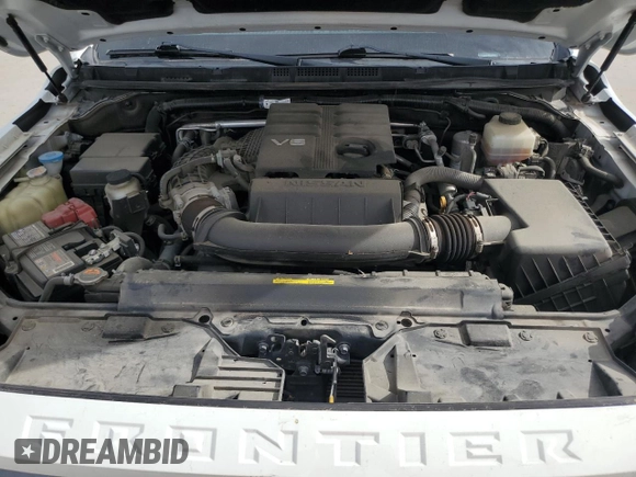 2022 Nissan Frontier SV with VIN 1N6ED1EKXNN675193, listed as a Copart auction lot 49190455 with 52,833 mi miles and Clean title. Bid and sale history available at DreamBid. Image 11.