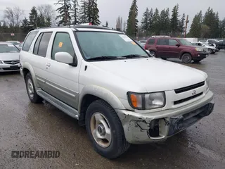 1997 Infiniti QX4 z VIN JNRAR05Y6VW017883, wystawiony jako IAAI lot #41627215 z przebiegiem 179 839 mil mil oraz . Historia ofert i sprzedaży dostępna na DreamBid. Obrazek 1.