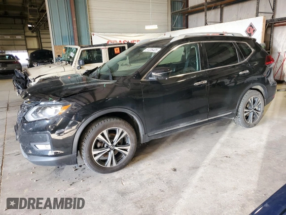 2018 Nissan Rogue SV with VIN 5N1AT2MT7JC760627, listed as a Copart auction lot 51236405 with 109,920 mi miles and Salvage Title. Bid and sale history available at carsss.com. Image 1.