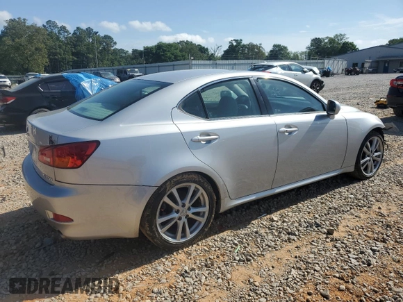 2006 Lexus IS 250 z VIN JTHBK262065010352, wystawiony jako Copart lot #54377755 z przebiegiem 83 231 mil mil oraz Szkody całkowita. Historia ofert i sprzedaży dostępna na DreamBid. Obrazek 3.