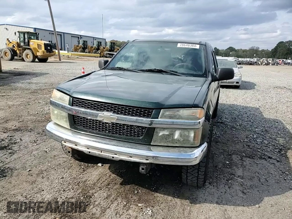 2005 Chevrolet Colorado 1SB LS Z85 with VIN 1GCCS136158279853, listed as a Copart auction lot 78640384 with 236,492 mi miles and Clean Title. Bid and sale history available at carsss.com. Image 10.