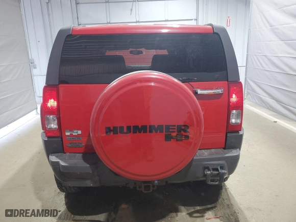 2008 Hummer H3 SUV with VIN 5GTEN13EX88112024, listed as a Copart auction lot 54309465 with 185,752 mi miles and Clean Title. Bid and sale history available at carsss.com. Image 6.