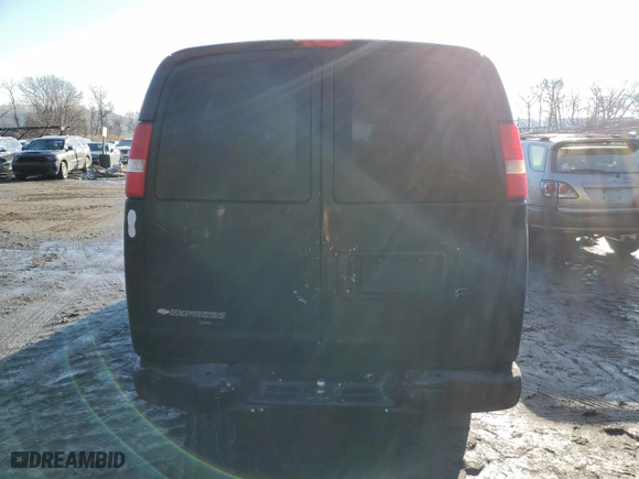 2012 Chevrolet Express Passenger 1LS with VIN 1GAZGZFA8C1191908, listed as a Copart auction lot 46998515 with 220,513 mi miles and Clean Title. Bid and sale history available at carsss.com. Image 6.