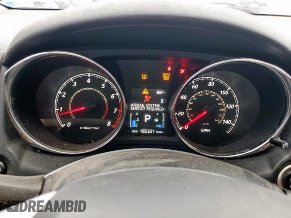2014 Mitsubishi Outlander SE z VIN 4A4AP4AU7EE010827, wystawiony jako Copart lot #59308555 z przebiegiem 165 321 mil mil oraz Szkoda całkowita • Salvage title. Historia ofert i sprzedaży dostępna na DreamBid. Obrazek 9.