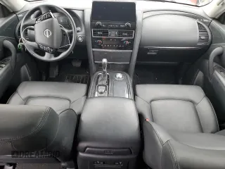 2022 Nissan Armada SV with VIN JN8AY2AD2N9678377, listed as a Copart auction lot 52096924 with 29,361 mi miles and Salvage Title. Bid and sale history available at carsss.com. Image 8.