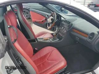 2009 Mercedes-Benz SLK 280 with VIN WDBWK54F89F192082, listed as a Copart auction lot 63422345 with 51,969 mi miles and Salvage title. Bid and sale history available at DreamBid. Image 10.