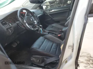 2020 Volkswagen Golf GTI S with VIN 3VW6T7AU0LM005855, listed as a Copart auction lot 48200325 with 63,553 mi miles and Salvage Title. Bid and sale history available at carsss.com. Image 7.