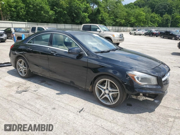 2015 Mercedes-Benz CLA 250 with VIN WDDSJ4GB8FN182830, listed as a Copart auction lot 63206895 with 220,061 mi miles and Salvage title. Bid and sale history available at DreamBid. Image 4.