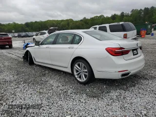 2018 BMW 7 Series 750i with VIN WBA7F0C53JGM22614, listed as a Copart auction lot 51787515 with Not Provided miles and Salvage Title. Bid and sale history available at carsss.com. Image 2.