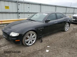2007 Maserati Quattroporte with VIN ZAMFE39AX70029701, listed as a Copart auction lot 44020655 with 0 mi miles and Clean Title. Bid and sale history available at carsss.com. Image 1.