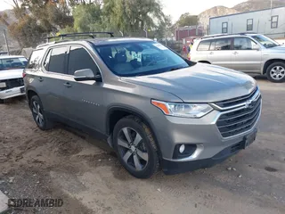 2018 Chevrolet Traverse LT Leather with VIN 1GNERHKW7JJ109487, listed as a IAAI auction lot 41583909 with 138,836 mi miles. Bid and sale history available at carsss.com. Image 1.