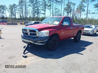 2008 Dodge 1500 ST with VIN 1D7HA16K58J199220, listed as a IAAI auction lot 41743950 with 71,214 mi miles and . Bid and sale history available at DreamBid. Image 2.