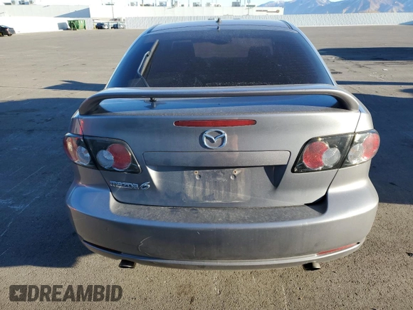 2007 Mazda 6 i Sport VE with VIN 1YVHP84C875M13910, listed as a Copart auction lot 81623284 with 131,365 mi miles and Salvage Title. Bid and sale history available at DreamBid. Image 6.