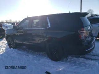 2021 Chevrolet Tahoe Commercial with VIN 1GNSCLED2MR375121, listed as a Copart auction lot 87924825 with 58,016 mi miles and Salvage title. Bid and sale history available at DreamBid. Image 2.