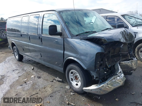 2014 Chevrolet Express Passenger LT z VIN 1GAZG1FG4E1177819, wystawiony jako IAAI lot #41422904 z przebiegiem 97 357 mil mil oraz . Historia ofert i sprzedaży dostępna na DreamBid. Obrazek 1.