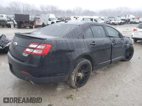 2016 Ford Taurus Limited with VIN 1FAHP2F88GG101740, listed as a Copart auction lot 43376185 with Not Provided miles and Salvage Title. Bid and sale history available at DreamBid. Image 3.