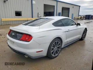 2019 Ford Mustang EcoBoost z VIN 1FA6P8TH4K5130459, wystawiony jako Copart lot #55672025 z przebiegiem 61 405 mil mil oraz Czysty tytuł • Clean title. Historia ofert i sprzedaży dostępna na DreamBid. Obrazek 3.