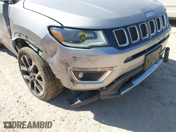 2021 Jeep Compass Limited z VIN 3C4NJDCBXMT541427, wystawiony jako IAAI lot #42220286 z przebiegiem 45 899 mil mil oraz . Historia ofert i sprzedaży dostępna na DreamBid. Obrazek 6.