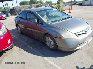 2007 Honda Civic with VIN JHMFA36237S002842, listed as a IAAI auction lot 42691542 with 187,401 mi miles and . Bid and sale history available at DreamBid. Image 1.
