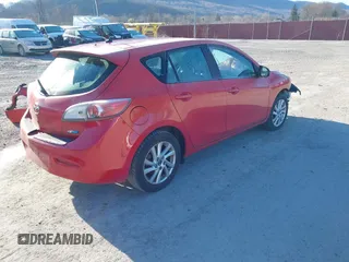 2013 Mazda 3 i Touring with VIN JM1BL1LP9D1742010, listed as a IAAI auction lot 41895365 with 154,476 mi miles and . Bid and sale history available at carsss.com. Image 4.