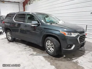 2019 Chevrolet Traverse LT Cloth with VIN 1GNEVGKW7KJ111442, listed as a IAAI auction lot 41356321 with 153,940 mi miles. Bid and sale history available at carsss.com. Image 1.