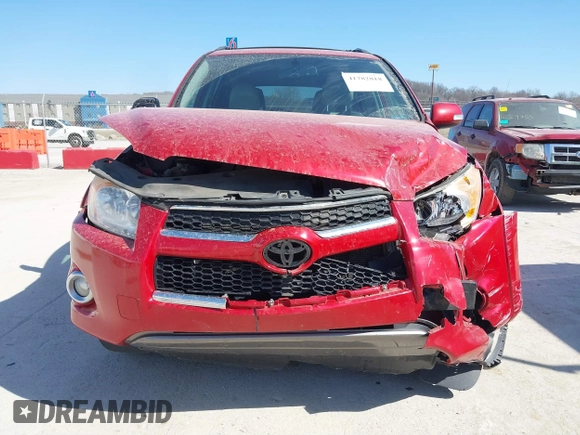 2012 Toyota RAV4 Limited with VIN 2T3DK4DV7CW074797, listed as a IAAI auction lot 41782818 with 214,080 mi miles. Bid and sale history available at carsss.com. Image 12.