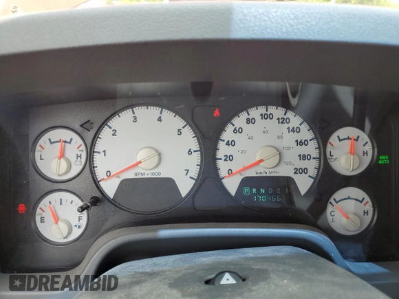 2006 Dodge 1500 SLT with VIN 1D7HU18266S648416, listed as a Copart auction lot 59388955 with 170,466 mi miles and Clean title. Bid and sale history available at DreamBid. Image 9.