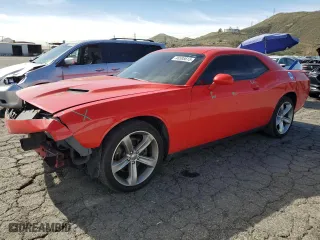 2016 Dodge Challenger SXT with VIN 2C3CDZAG4GH346015, listed as a Copart auction lot 46595615 with 164,630 mi miles and Salvage Title. Bid and sale history available at carsss.com. Image 1.