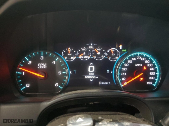 2017 GMC Sierra 2500HD Denali with VIN 1GT12UEG3HF100369, listed as a Copart auction lot 86558264 with 100,658 mi miles and Salvage Title. Bid and sale history available at carsss.com. Image 9.