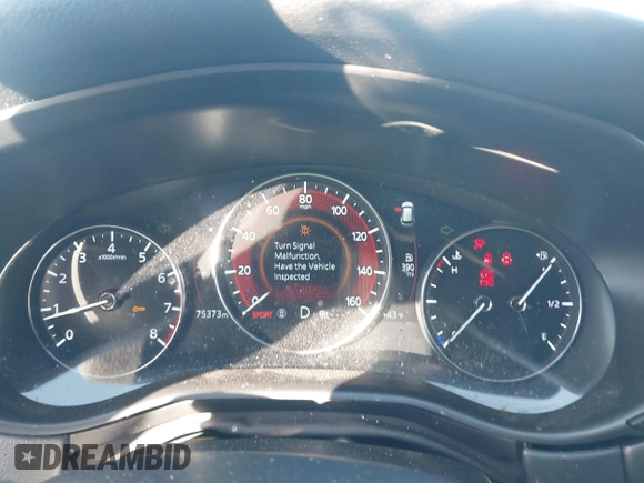 2023 Mazda CX-50 S Premium Plus with VIN 7MMVABEM2PN102083, listed as a IAAI auction lot 41589242 with 75,373 mi miles and . Bid and sale history available at DreamBid. Image 7.