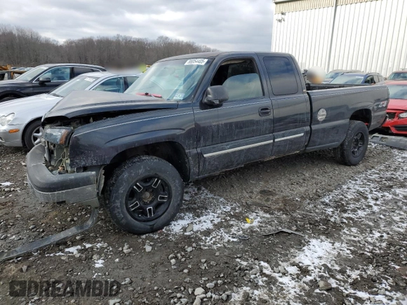 2005 Chevrolet Silverado 1500 with VIN 1GCEK19V75E230214, listed as a Copart auction lot 88054405 with 0 mi miles and Salvage Title. Bid and sale history available at carsss.com. Image 1.