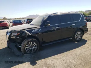 2021 Nissan Armada SV with VIN JN8AY2AD8M9662201, listed as a Copart auction lot 72845304 with 71,067 mi miles and Salvage Title. Bid and sale history available at carsss.com. Image 1.