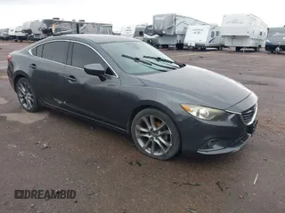 2015 Mazda 6 i Grand Touring with VIN JM1GJ1W66F1178382, listed as a IAAI auction lot 40663993 with Not Provided miles. Bid and sale history available at carsss.com. Image 1.