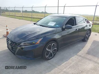 2024 Nissan Altima SR with VIN 1N4BL4CV1RN424324, listed as a IAAI auction lot 42080315 with 19,510 mi miles and . Bid and sale history available at DreamBid. Image 2.