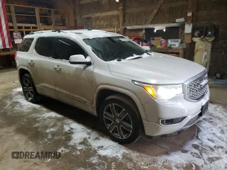 2017 GMC Acadia Denali with VIN 1GKKNXLSXHZ220841, listed as a Copart auction lot 44136445 with 126,068 mi miles and Salvage Title. Bid and sale history available at carsss.com. Image 4.