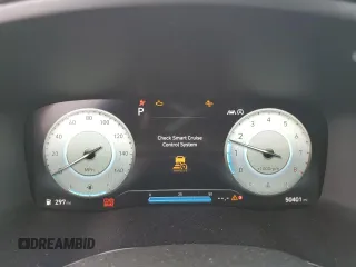 2022 Hyundai Santa Fe XRT with VIN 5NMS6DAJ1NH428625, listed as a Copart auction lot 48947505 with 50,401 mi miles and Salvage Title. Bid and sale history available at carsss.com. Image 9.