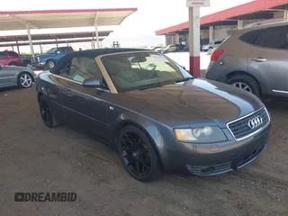 2004 Audi A4 1.8T с VIN WAUAC48HX4K001595, выставлен на аукционе IAAI как лот 42496001 с пробегом 68 887 миль миль и . История ставок и продаж доступна на DreamBid. Изображение 1.