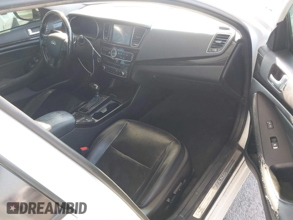 2014 Kia Cadenza Premium with VIN KNALN4D79E5157353, listed as a IAAI auction lot 41291153 with 141,049 mi miles. Bid and sale history available at carsss.com. Image 5.