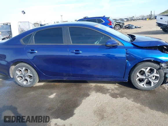2021 Kia Forte FE with VIN 3KPF24AD6ME290691, listed as a IAAI auction lot 41676149 with 54,801 mi miles. Bid and sale history available at carsss.com. Image 14.