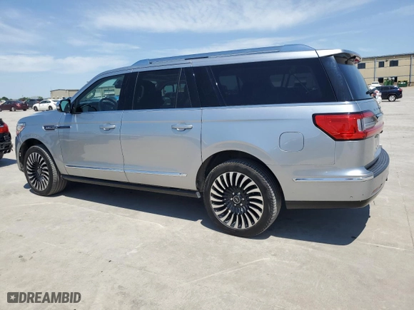 2020 Lincoln Navigator L Black Label with VIN 5LMJJ3TT5LEL05146, listed as a Copart auction lot 53471835 with 42,863 mi miles and Salvage Title. Bid and sale history available at carsss.com. Image 2.